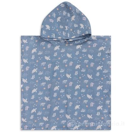 Poncho in Mussola di Cotone