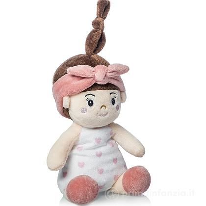 Peluche Bambola Musicale Rosa 23 cm