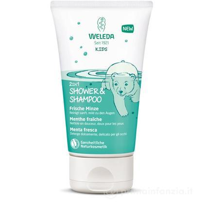 Doccia e Shampoo Bambini Menta fresca 150 ml