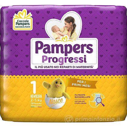 Pannolini Pampers Progressi Newborn Taglia 1