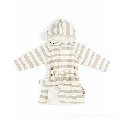 Accappatoio Righe 50 cm in Cotone Bio