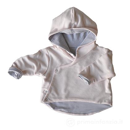 Cardigan double face Hooded