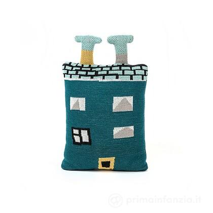 Cuscino House Petrol 20 x 25 cm