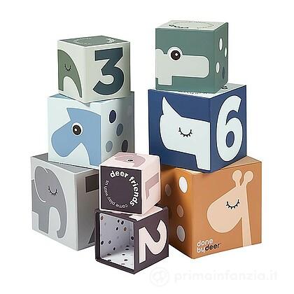 Set Cubi da Impilare Multiuso Deer Friends