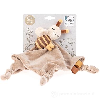 Doudou Con Sonaglio Ape 25x25 Cm (2045B)