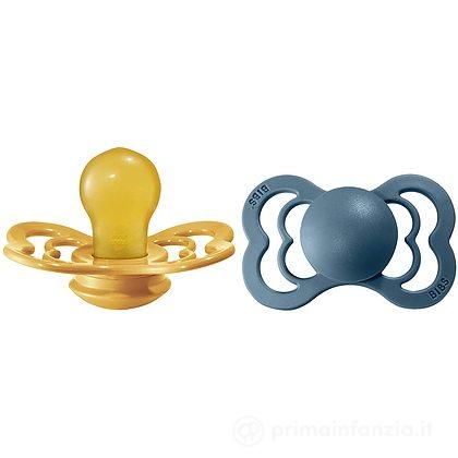 2 Succhietti Supreme Senape/Blu ghiaccio Gomma Naturale