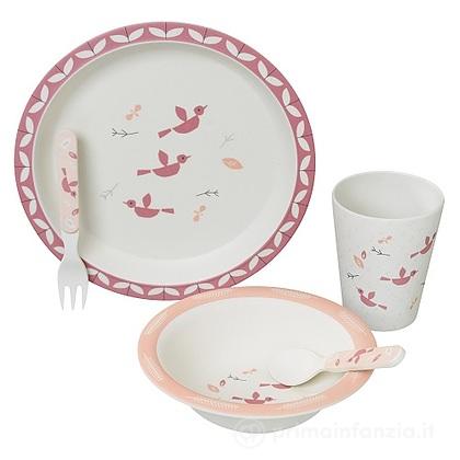 Set Pappa in bamboo Passerotto