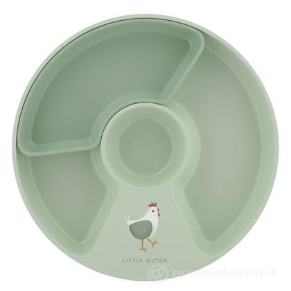 Piatto con divisori Antiscivolo - Little Farm