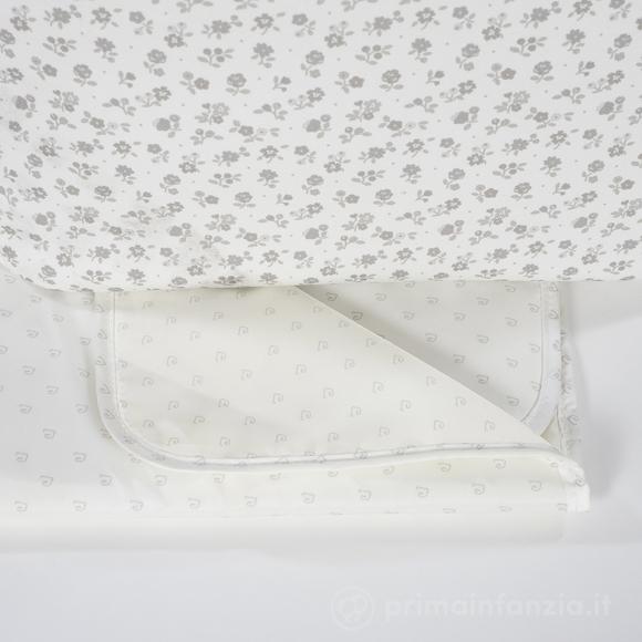 Zaino Little Bloom Fiori Grigio