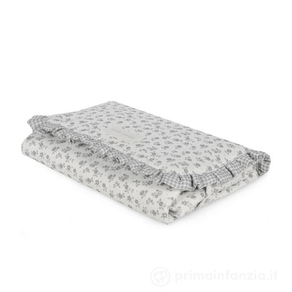 Fasciatoio Little Bloom Fiori Grigio