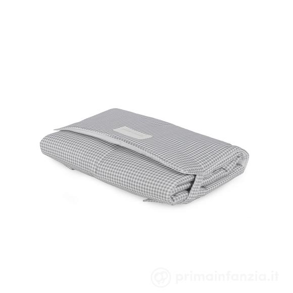 Fasciatoio  Little Bloom Vichy Grigio