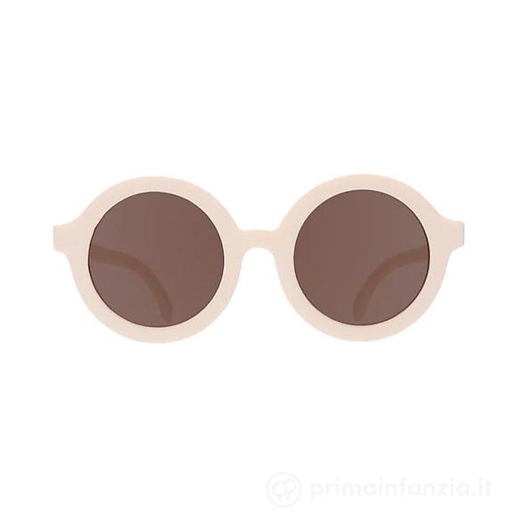 Occhiali da Sole Original Round - Sweet Cream - Lenti Ambra - 100% Protezione UV
