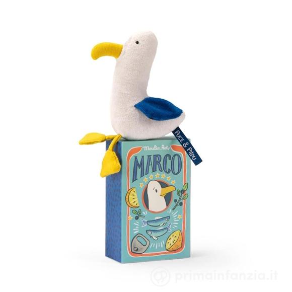 Morbido Sonaglio - Marco Il Gabbiano - Gift Box Scatola Regalo