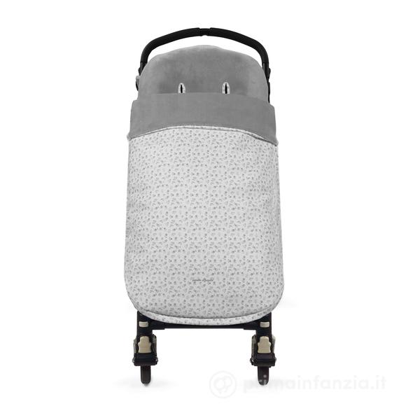 Copripasseggino Inverno Little Bloom Fiori Grigio TOG 3,5