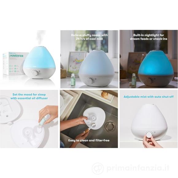 Umidificatore con Diffusore e Luce notturna