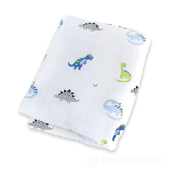 Copertina Swaddle in Mussola di Cotone 120 x 120 cm
