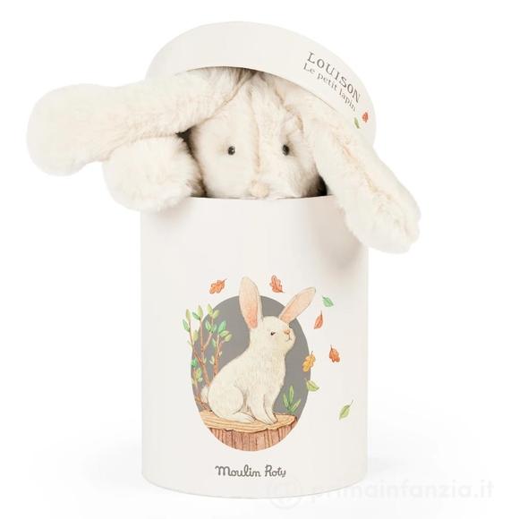 Coniglietto Peluche Luison - Gift Box Set Regalo Con Scatola In Legno (680036)