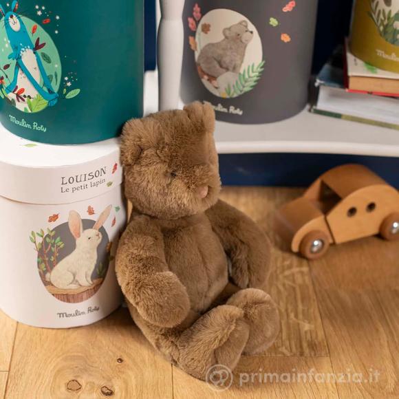 Peluche Arthur l'Orsetto - Gift Box Scatola Regalo in Legno (680037)