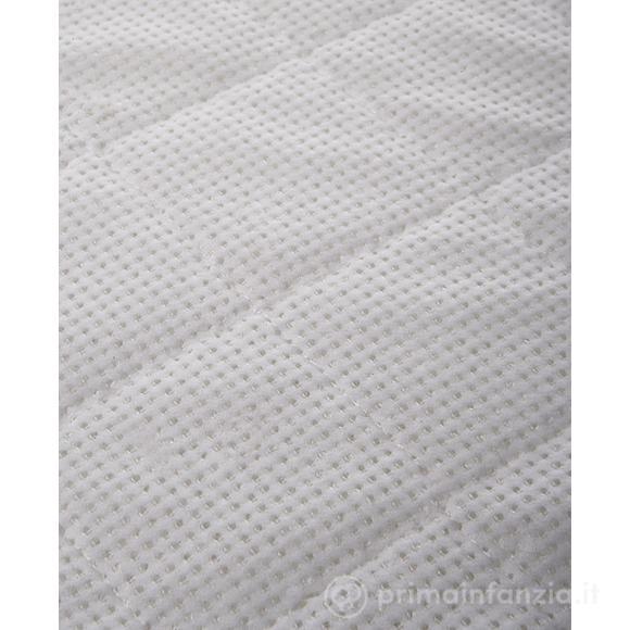 Dormeuse e letto estraibile e materasso bianco 90x200 cm in ecopelle