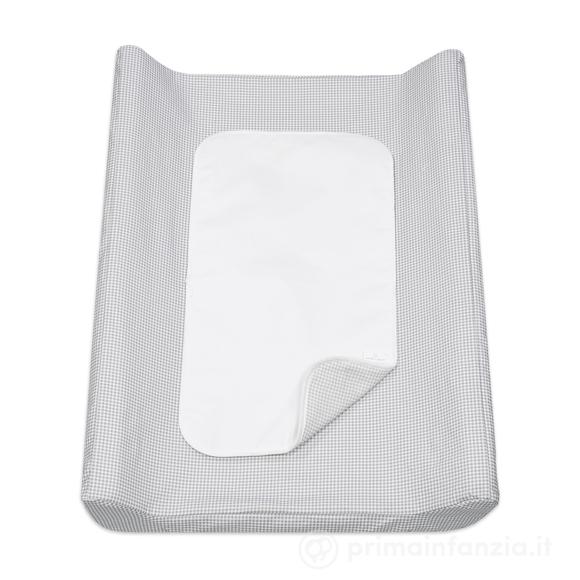 Fasciatoio Home con fodera Little Bloom Vichy Grigio