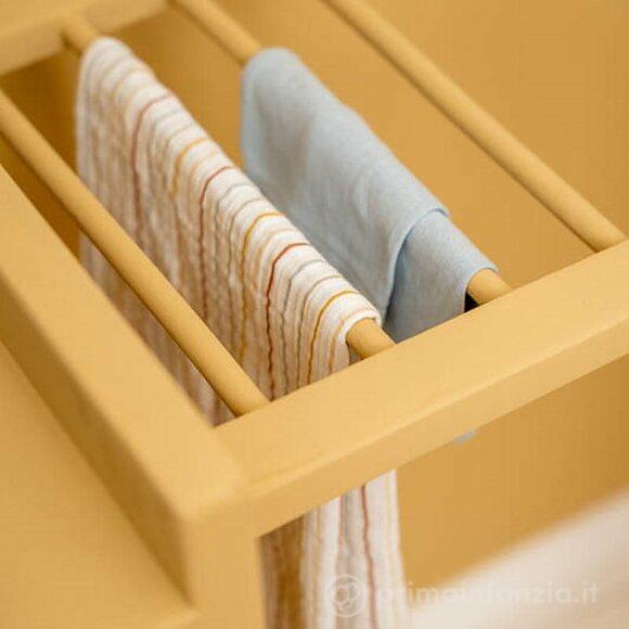 Copertina Swaddle 120 x 120 cm Vintage Sunny Stripe