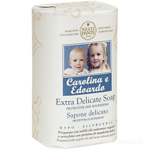 Saponetta Delicata Pelli Sensibili Ipoallergenica – 250 gr Carolina & Edoardo