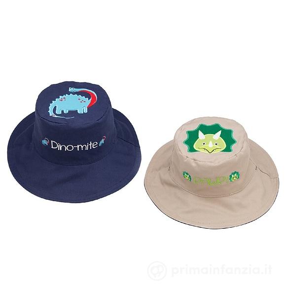 Cappellino Estivo Reversibile Dinosauri