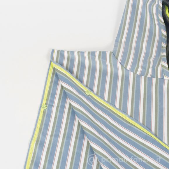 Poncho asciugamano Summer  Strisce Tagli Unica