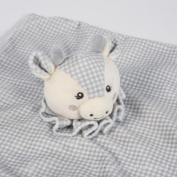 Doudou Mucca Little Bloom Grigio