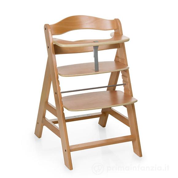Seggiolone in legno Alpha +