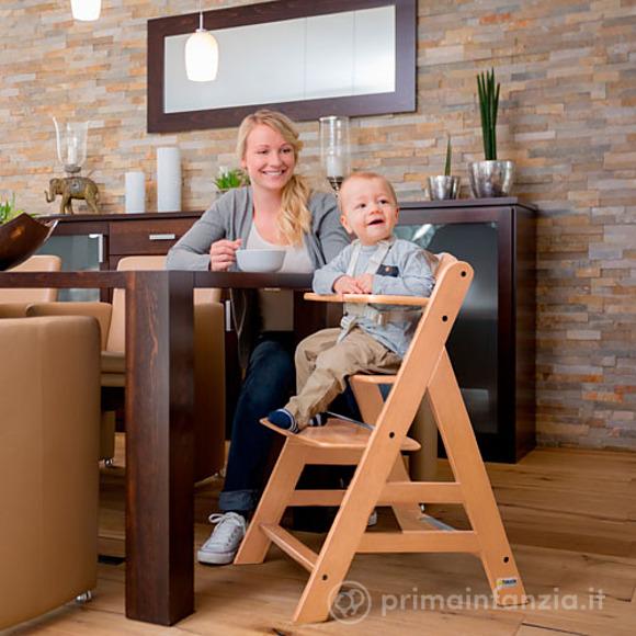 Seggiolone in legno Alpha +