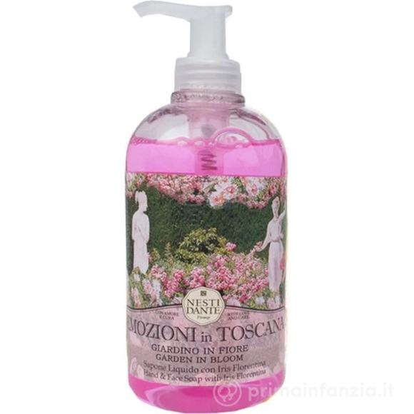 Sapone Liquido SLS Free – Vegan Friendly Giardino In Fiore - Flacone Dispenser 500 ml