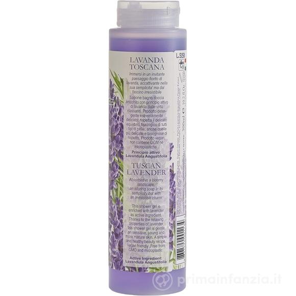 Sapone Liquido SLS Free – Vegan Friendly Lavanda Toscana - Flacone Doccia 300 ml