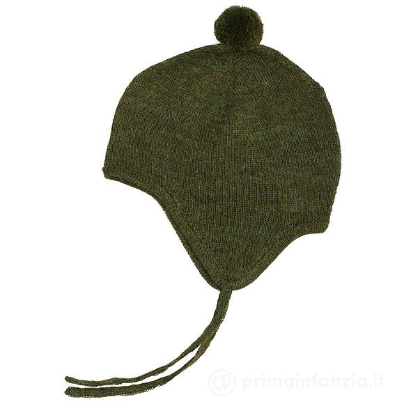 Cappello Cuffia in Alpaca Cedar 1-6 mesi