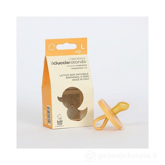 Ciuccio In Caucciù - Rotondo Tettarella Anatomica - Pesca