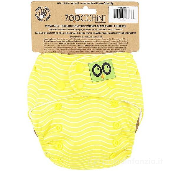 Pannolino Lavabile con 2 Inserti Assorbenti 3-16 kg