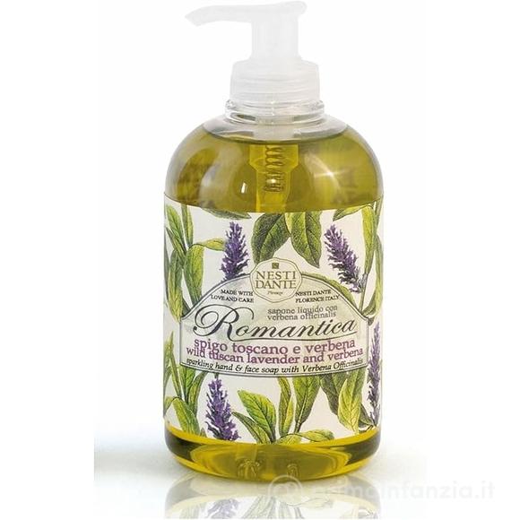 Sapone Liquido SLS Free – Vegan Friendly Spigo Toscano & Verbena - Flacone Dispenser 500ml