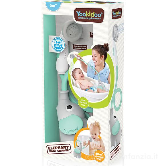 Gioco Bagnetto Doccino Elefante Baby Shower