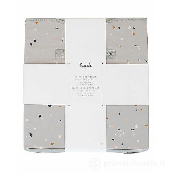 Baule Portagiochi Ripiegabile in Poliestere Riciclato