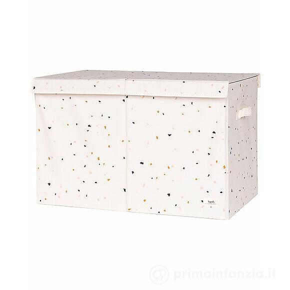 Baule Portagiochi Ripiegabile in Poliestere Riciclato