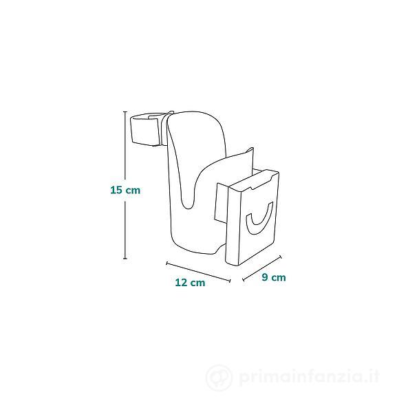 Porta Telefono e Bicchiere Universale Passeggino