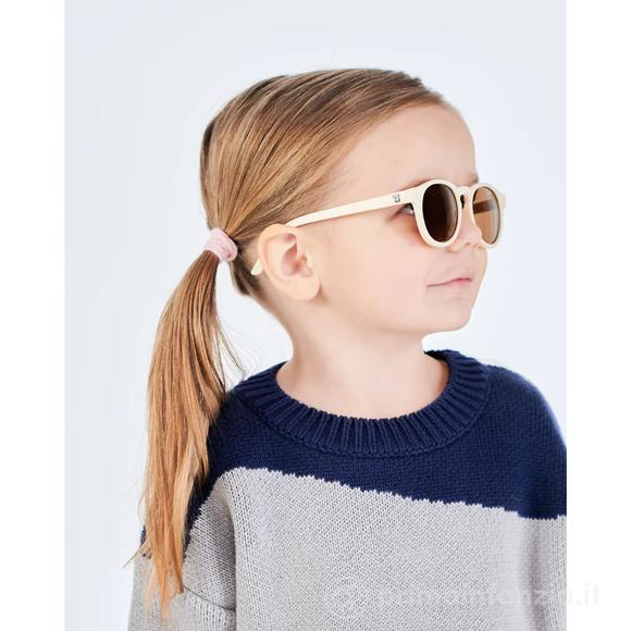 Occhiali da Sole Keyhole - Sweet Cream - Lenti Ambra - 100 % Protezione UV
