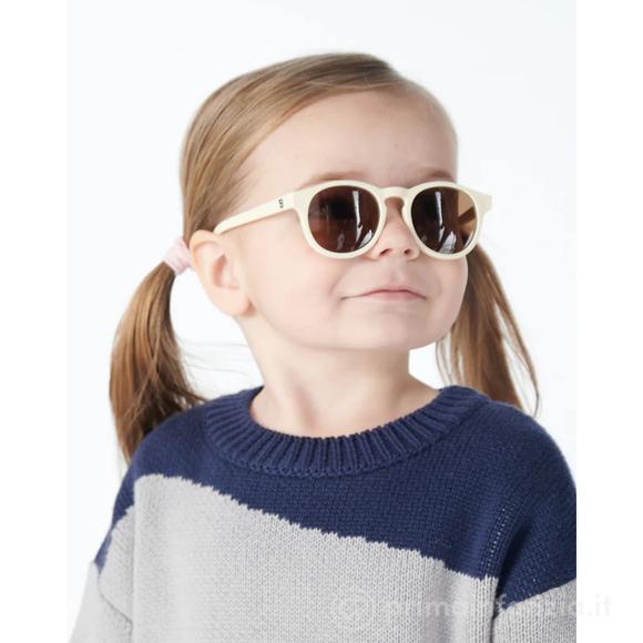 Occhiali da Sole Keyhole - Sweet Cream - Lenti Ambra - 100 % Protezione UV