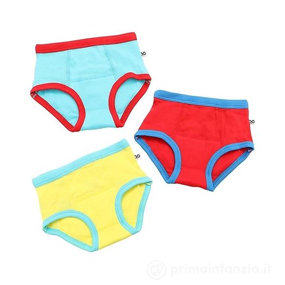 Mutandine Apprendimento Imbottite 3 pz - Amici dell'Oceano