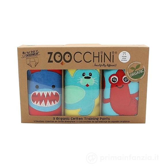 Mutandine Apprendimento Imbottite 3 pz - Amici dell'Oceano