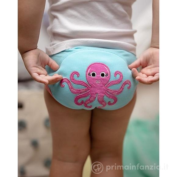 Mutandine Apprendimento Imbottite 3 pz - Amici dell'Oceano