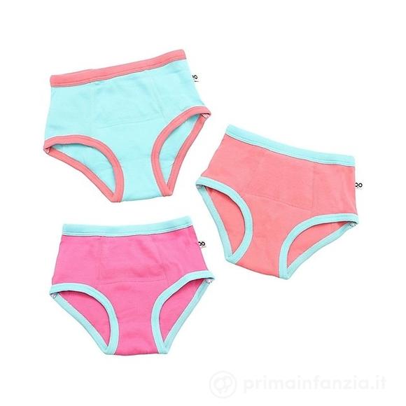 Mutandine Apprendimento Imbottite 3 pz - Amici dell'Oceano