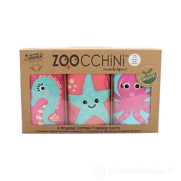 Mutandine Apprendimento Imbottite 3 pz - Amici dell'Oceano