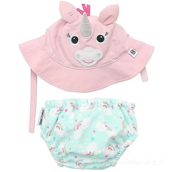 Costume Contenitivo e Cappellino Allie l'Alicorno UPF 50+