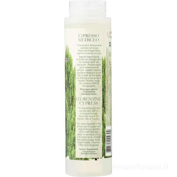 Sapone Liquido SLS Free – Vegan Friendly Cipresso Soap - Flacone Doccia 300 ml